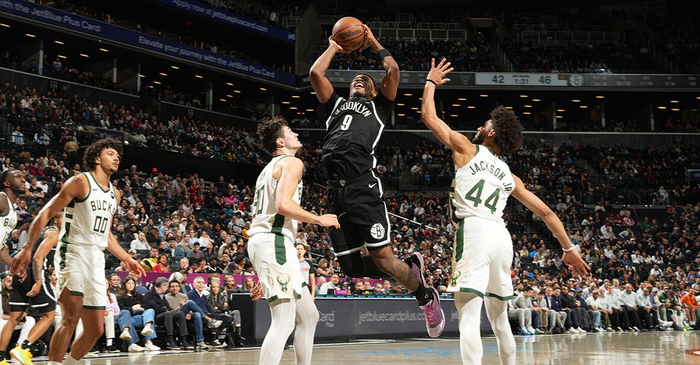 中超在线直播-利德尔21分萨拉夫19+5 篮网主场力克雄鹿|迪昂|布鲁克林篮网队|密尔沃基雄鹿队|德雷克·鲍威尔|诺曼·鲍威尔_新浪体育_新浪新闻